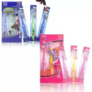 [메디안] 3개입 시크릿쥬쥬 베이블레이드 어린이칫솔