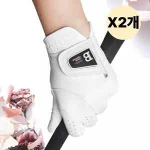 브렌스 양피 골프 장갑 여성 그립 필드 왼손 20호 2개