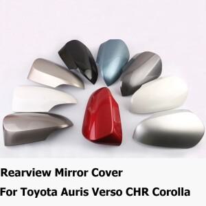 토요타 아우리스 베르소 CHR 코롤라 SUN 액세서리 백미러 커버 하우징 쉘