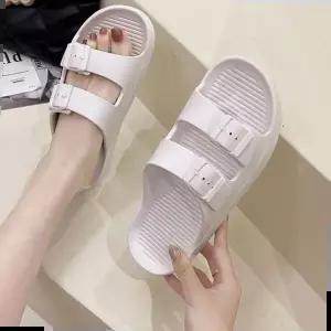 블로퍼 남여공용 여름 커플 바닷가 여행 버클 데일리 슬리퍼