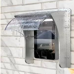 초인종커버 방수 인터폰 보호 도어락 비디오폰 덮개 대문 범용5인치얼굴인식기방수캡