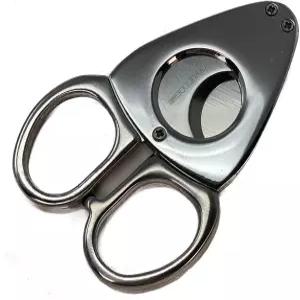 시가 대로 커터 실버 광택 가위 손잡이