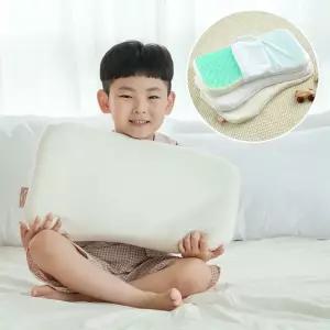 메이슬립 아기 베개 신생아 어린이 쿨 배게 출산 선물 태열 냉감 오가닉커버 사계절용