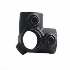 다용도 파이프클램프 블랙 연결 조립조인트 파이프 소켓 메탈 스텐 원형 자재 인테리어 배관 아시바