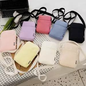 데일리 크로스백 미니 에코백 휴대폰가방 숄더백 토트백 파우치 6color