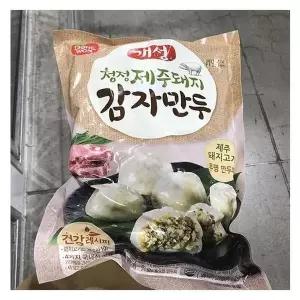 동원 청정 제주돼지 감자만두 2kg m51556ice 900299 , 1개입