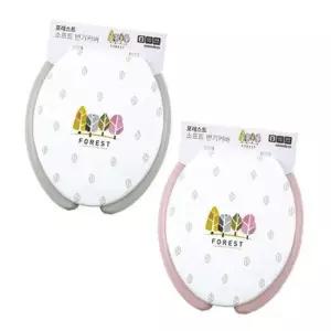 변기위생요품 FOREST 변기카바 중 U형 화장실용품 욕실 뚜껑커버 1P