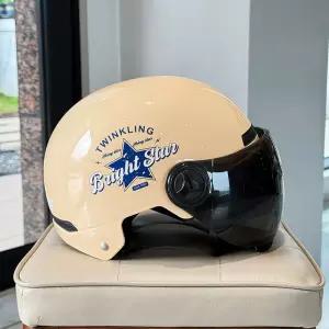 써머티지 여름용 오토바이헬멧 하프페이스 570g 강화 배달 업무용 반모 헬멧