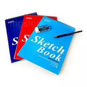 미술지류 4절 전문가용 스케치북 도화지 수채화용 X2개 200g