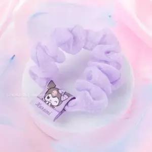 [반려] 산리오캐릭터즈 쉬폰 곱창 머리끈-쿠로미