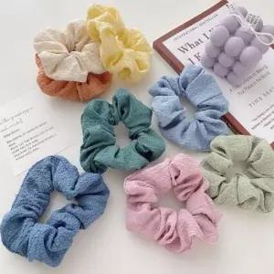 [반려] 컬러 곱창밴드 머리끈 8종 세트 DK-0070