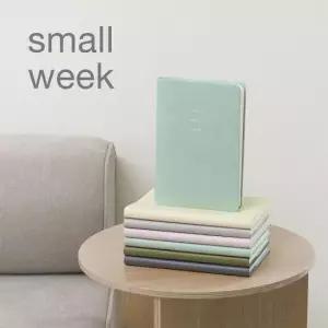 스케줄러 바이풀디자인 2026 생각보관함 스몰 주간 다이어리