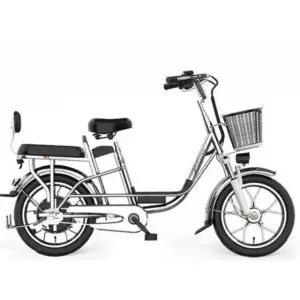 최신 면허필요없는 전기자전거 48V 알루미늄 18인치 여성용 출퇴근 모터벨로 단순