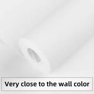 순백 벽지 북유럽 단색 롤형 방염 텍스처 실내침실 실크 거실