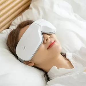 [제크롤]아이케어 눈마사지기 공기압 온열 힐링음악