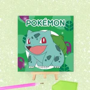 [크래프트빌]포켓몬스터 이상해씨 보석십자수 캔버스 20x20cm