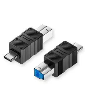 디큐브 USB-B 수 to C타입 수 프린터변환 OTG젠더 USB-B3.0 5Gbps