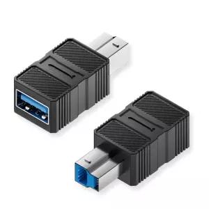 디큐브 USB-B 3.0 USB-B to USB-A 프린터 변환 OTG젠더 USB-B3.0 5Gbps