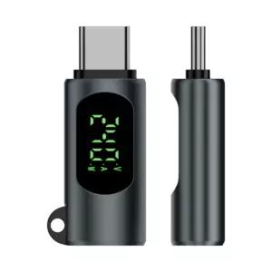 디큐브 USB- C타입 8K 암수 연걸 어댑터 OTG젠더 Led 디스플레이 PD 240W 80Gbps