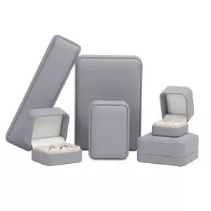 주얼리 하드케이스 PU고급형 머드그레이 커플링 커플링케이스 커플링보관함 커플링상자
