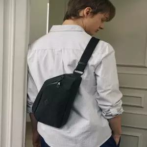 닥스 DBBA5F853BK25FW슬링백여행SAFE AWAY 블랙 나일론 도난방지 슬링백 1767742