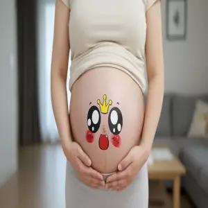 만삭 사진 소품 스티커 셀프 촬영 베이비샤워 BB0342 파티 임산부