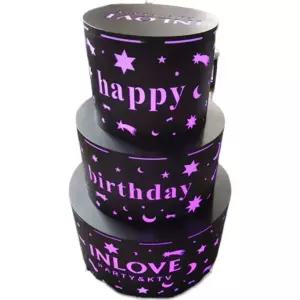 주점 케이크모형 기념일 케이크 LED 연말 아크릴 클럽