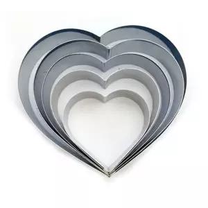 하트무스틀 무스링 떡틀 6cm하트틀 무스케이크틀 4호하트무스 (WFJ73V4)