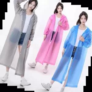 남성레인코트 남자 여자 사계절 여행 외출 휴대용 가벼운 우비