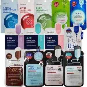 메디힐 마스크팩 티트리 태반 NMF WHP HDP MEN 데일리마스크 프로아틴 핸드 1매