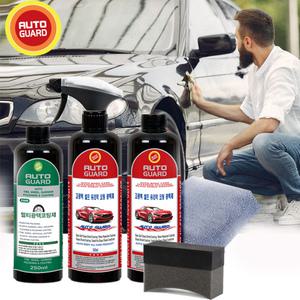 오토가드 자동차 광택 유리막 코팅제 유리코팅 차량용 유막제거 발수제 4종/5종