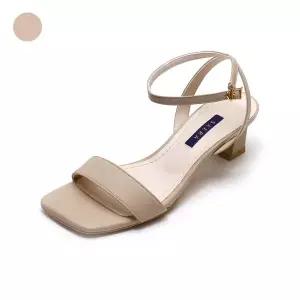 갤러리아 세라 여성 펌프스 통굽 샌들 S21S423 베이지 5CM