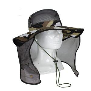 국산모자부착형 자외선차단 햇빛가리개.정글모자.자외선차단