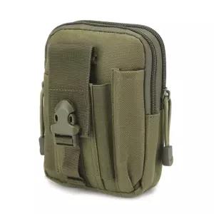 허리 힙색 밴드백 핸드폰 가방 그린/보조 등산 파우치
