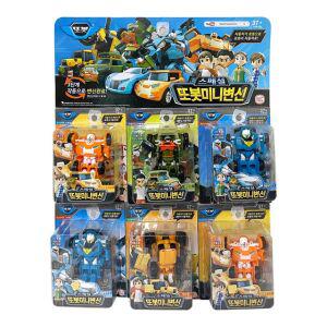 스페셜 또봇 미니변신 6P세트 변신로봇