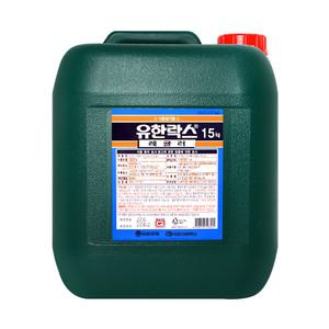 유한락스 레귤러 15kg /주방용 바닥청소용 말통 업소용 락스 20kg 18kg