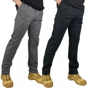 봄 가을 면 스판 작업복 바지 GT 등산바지 빅사이즈 스판 등산복 남성 남자 노가다 용접 민방위 카고 조거