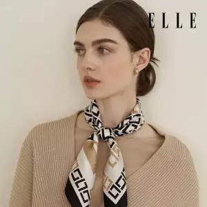 [롯데백화점]엘르 스타일미니 실크 미니 스카프 SE241S304