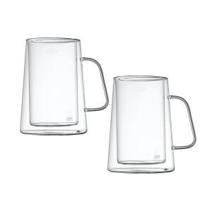 까사무띠 이중유리 모네 글래스 300ml 2P세트, 1개