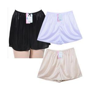 여성 실크속바지 국산 3부 실크느낌 치마속바지 여자 속반바지 90 95 100 105