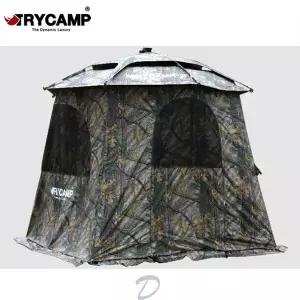 트라이캠프 낚시파라솔 PA-52D 솔무늬 블랙암막 파라돔 +월추가