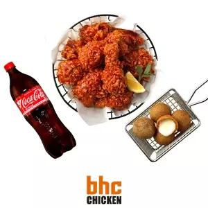[BHC] 양념치킨+치즈볼+콜라1.25L