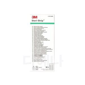 3M 스테리스트립 R1542 6mmx38mm (50개입) 피부봉합 상처봉합 수술 의료용테이프 흉터관리