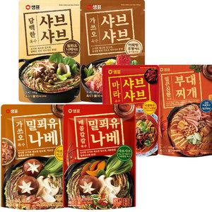 샘표 가쓰오 밀푀유나베 육수 500g x2개 샤브샤브
