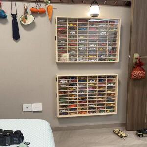 토미카진열장 미니카 진열장 장식장 진열대 나무 아크릴 투명 보관함 대형