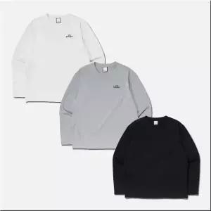 [아이더](마산점) 출고가 59,000원 DMU23207 남성 베이직 라운드 티셔츠 제이드 α 긴팔 라운드 티셔츠