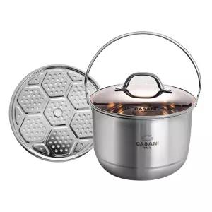 스텐 인덕션 미니버켓 곰국 삼계탕 냄비 들통 24cm