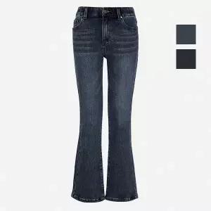 [롯데백화점]뱅뱅 여성 속밴드 기모 부츠컷 스판 청바지 NQK753