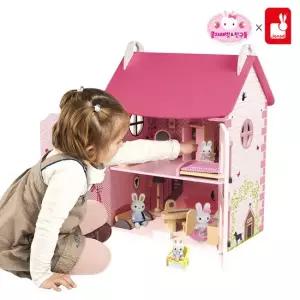 마드모아젤 인형의집+행복한 콩지래빗 가족 SET