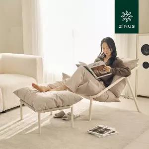 지누스 에이다 1인소파+소파 스툴 SET 오트밀베이지 1인용 무중력 리클라이너